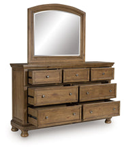 Load image into Gallery viewer, Feddinger - Dresser And Mirror - Medium Brown