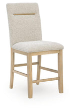 Load image into Gallery viewer, Lasinger - Upholstered Barstool (Set of 2) - Light Brown