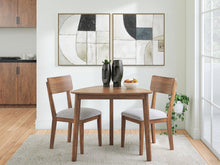 Load image into Gallery viewer, Tameride - 3 Pc. - Dining Table And 2 Chairs - Brown