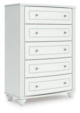 Load image into Gallery viewer, Kozlani - Five Drawer Chest - White