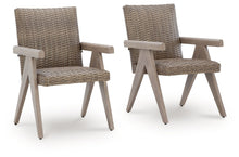 Load image into Gallery viewer, Cliff Trails - Arm Chair (Set of 2) - Beige
