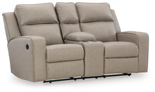 Load image into Gallery viewer, Lavenhorne - Dbl Rec Loveseat W/Console - Pebble