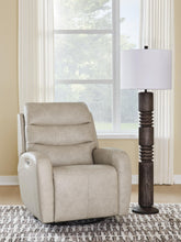 Load image into Gallery viewer, Motion-Max - Swivel Glider Power Recliner - Stonewash