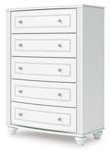 Load image into Gallery viewer, Kozlani - Five Drawer Chest - White
