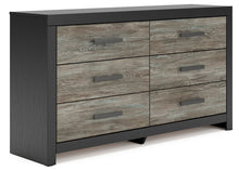 Load image into Gallery viewer, Broachmyn - 3 Pc. - Dresser And 2 Nightstands - Black / Gray