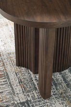 Load image into Gallery viewer, Korestone - Round End Table - Dark Brown