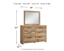 Load image into Gallery viewer, Hyanna - Dresser, Mirror - Tan