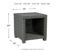 Load image into Gallery viewer, Elite Park - Square End Table - Gray