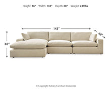 Load image into Gallery viewer, Elyza - 3 Piece Sectional