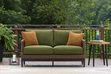 Load image into Gallery viewer, Horizon Hall - Loveseat With Cushion - Brown / Green