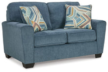 Load image into Gallery viewer, Cashton - Loveseat - Blue