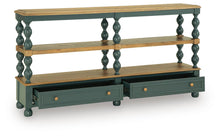 Load image into Gallery viewer, Finnworth - Console Sofa Table - Blue / Brown