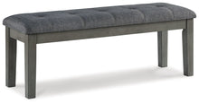 Load image into Gallery viewer, Hallanden - Large UPH Dining Room Bench - Black / Gray