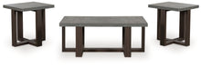 Load image into Gallery viewer, Dynnford - Occasional Table Set (Set of 3) - Gray / Brown