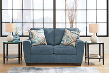 Load image into Gallery viewer, Cashton - Loveseat - Blue