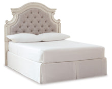 Load image into Gallery viewer, Realyn - Full UPH Panel Headboard - Chipped White