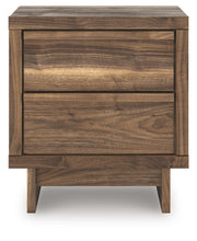 Load image into Gallery viewer, Chirason - Two Drawer Night Stand - Brown