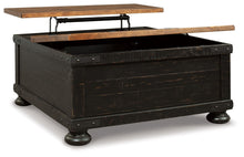 Load image into Gallery viewer, Valebeck - Lift Top Cocktail Table - Black / Brown