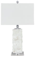 Load image into Gallery viewer, Malise - Alabaster Table Lamp - White