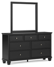 Load image into Gallery viewer, Lanolee - Dresser And Mirror - Black