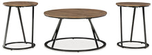 Load image into Gallery viewer, Cassbryn - Occasional Table Set (Set of 3) - Brown / Black