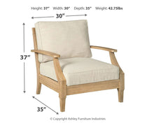 Load image into Gallery viewer, Clare View - Lounge Chair w/Cushion - Beige