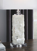 Load image into Gallery viewer, Malise - Alabaster Table Lamp - White