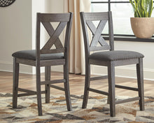 Load image into Gallery viewer, Caitbrook - Upholstered Barstool (Set of 2) - Gray