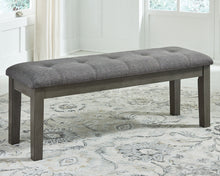 Load image into Gallery viewer, Hallanden - Large UPH Dining Room Bench - Black / Gray