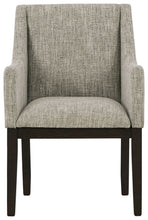 Load image into Gallery viewer, Burkhaus - Dining UPH Arm Chair (Set of 2) - Beige / Dark Brown