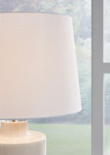 Load image into Gallery viewer, Cylener - Ceramic Table Lamp - Off White
