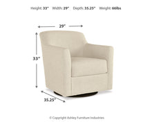Load image into Gallery viewer, Bradney - Swivel Accent Chair