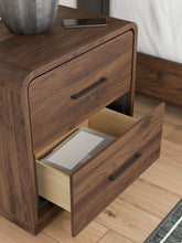 Load image into Gallery viewer, Fortlorn - Two Drawer Night Stand - Walnut Brown