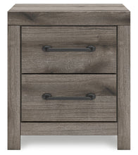Load image into Gallery viewer, Graystorm - Two Drawer Night Stand - Brown Gray
