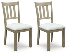 Load image into Gallery viewer, Calmoro - Dining Upholstered Side Chair (Set of 2) - Off White / Gray