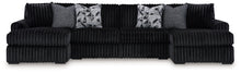 Load image into Gallery viewer, Midnight-Madness - 3 Piece Sectional