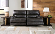 Load image into Gallery viewer, Mountainous - 2 Seat Power Reclining Sofa With Adj Headrest - Eclipse