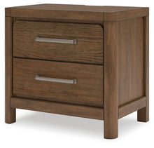 Load image into Gallery viewer, Cabalynn - Two Drawer Night Stand - Light Brown