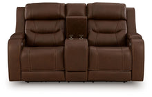 Load image into Gallery viewer, Knightington - Power Reclining Loveseat With Audio Seating