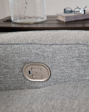 Load image into Gallery viewer, Biscoe - Power Reclining Loveseat With Console /Adj Headrest - Pewter