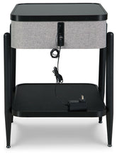 Load image into Gallery viewer, Jorvalee - Accent Table with Speaker - Gray / Black