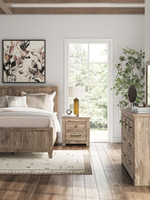 Load image into Gallery viewer, Rusticott - Two Drawer Night Stand - Brown