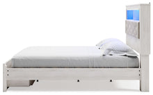 Load image into Gallery viewer, Altyra - King Upholstered Bookcase Bed With Storage - White