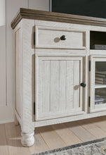 Load image into Gallery viewer, Havalance - Extra Large TV Stand - 4 Doors - Brown / Beige