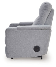 Load image into Gallery viewer, Pineland - Glider Power Recliner With Audio System - Pewter