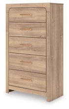 Load image into Gallery viewer, Kinlanni - Five Drawer Chest - Tan