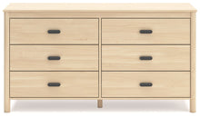 Load image into Gallery viewer, Cabinella - Six Drawer Dresser - Tan