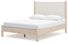 Load image into Gallery viewer, Cadmori - Upholstered Panel Bed