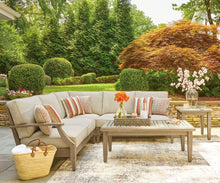 Load image into Gallery viewer, Clare View - 3-Piece Outdoor Sectional - Beige