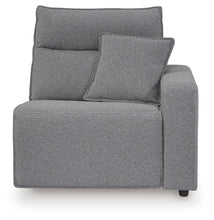 Load image into Gallery viewer, Modmax II - 8-Piece Power Reclining Sectional With LAF Press Back Power Chaise And Console - Salt And Pepper